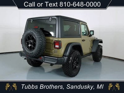 2026 Jeep Wrangler WRANGLER 2-DOOR WILLYS