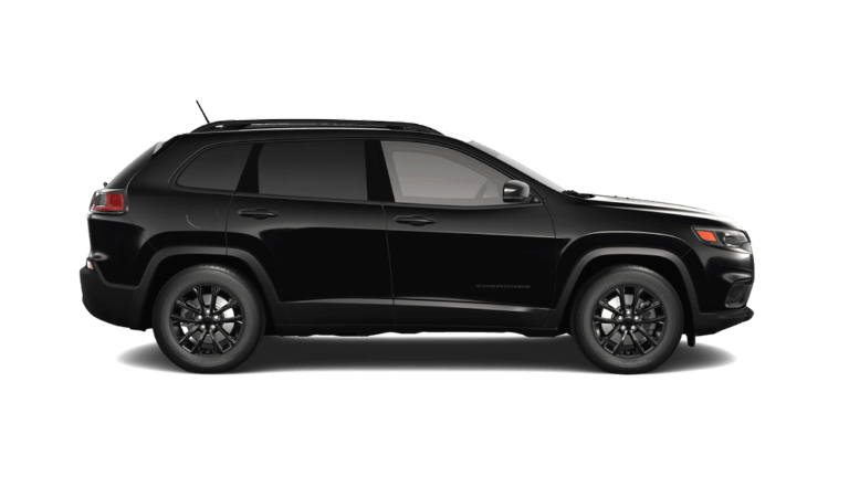 Jeep Cherokee in black exterior
