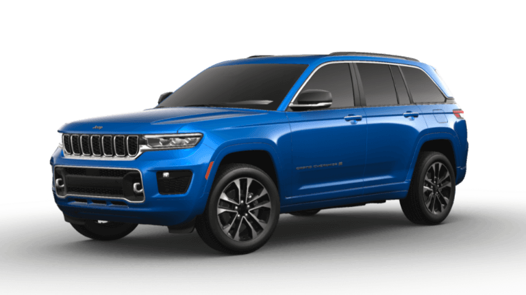 2024 Jeep Grand Cherokee Overland in Hydro Blue