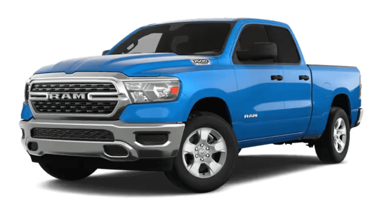 2024 Ram 1500 Big Horn in Hydro Blue color