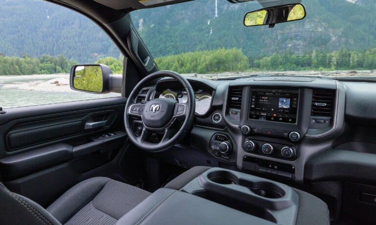 2024 Ram 1500 interior front seating
