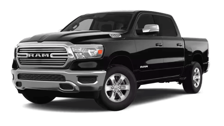 2024 Ram 1500 Laramie in Diamond Black color