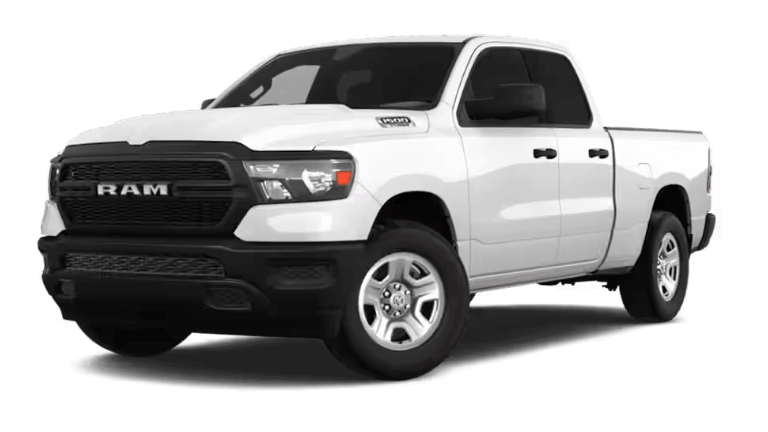 2024 Ram 1500 Tradesman in Bright White color