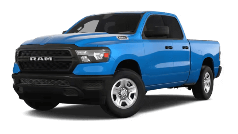 2024 Ram 1500 Tradesman in Hydro Blue exterior