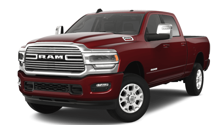 2024 Ram 2500 Laramie in Delmonico Red color